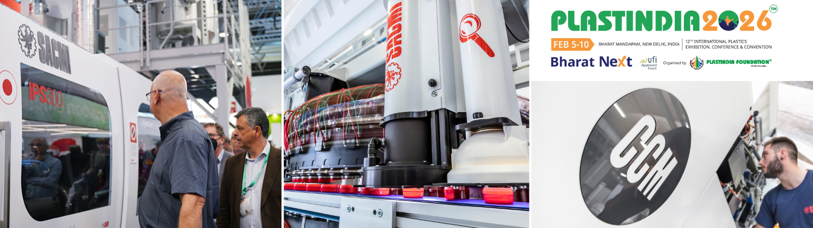 SACMI at Plastindia 2026: production technologies and services that are ‘born to perform’
