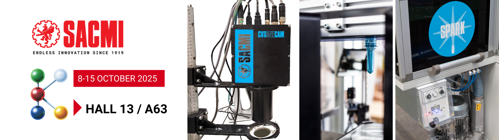 SACMI PVS Robot at K 2025: the final frontier of Automatic PET Preform Control