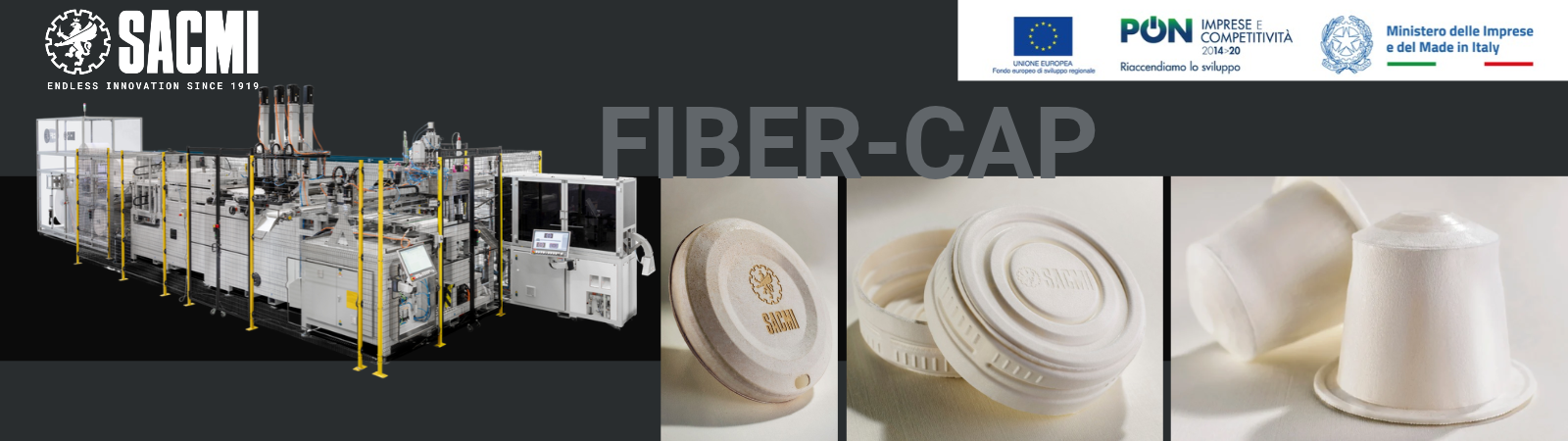 FIBER-CAP: new sustainable packaging opportunities with SACMI