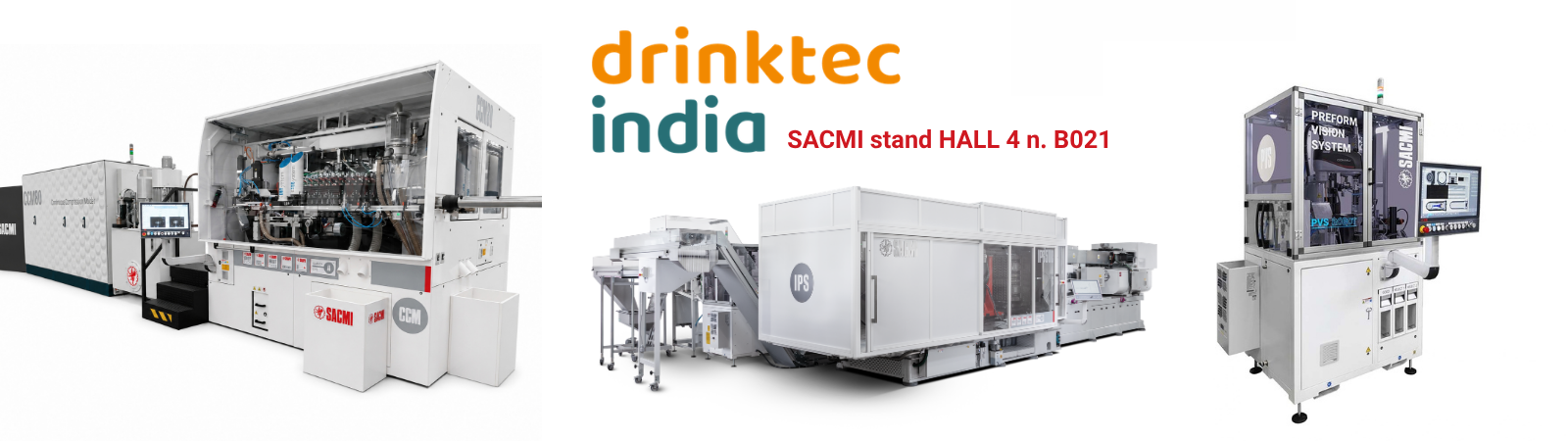 SACMI Rigid Packaging at Drinktec India 2026: automation, lightweighting and local support 
