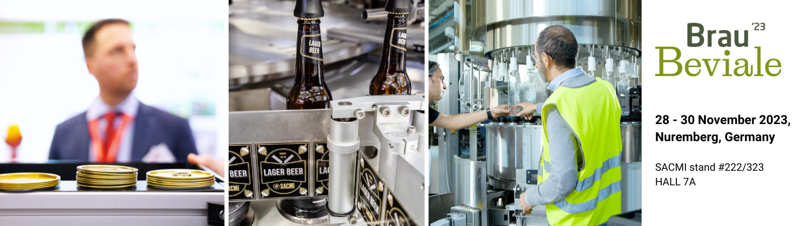 Digital, versatile, sustainable: SACMI solutions for the beverage industry