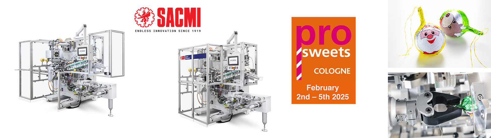 SACMI Packaging & Chocolate to preview innovations at ProSweets 2025