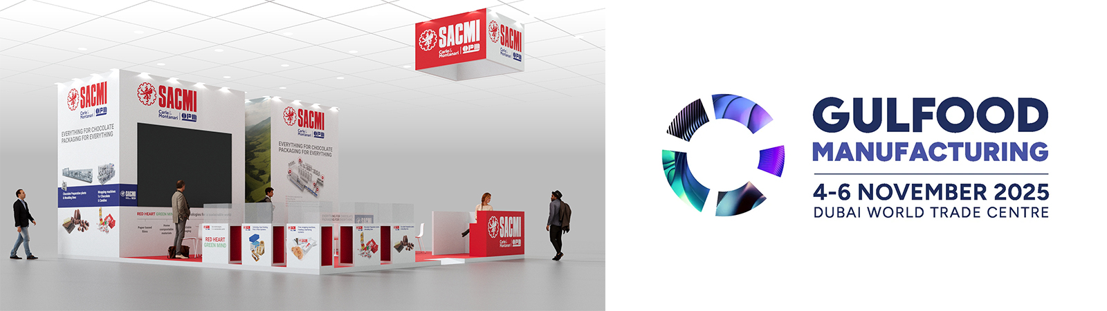 SACMI Packaging & Chocolate @ Gulfood Manufacturing 2025