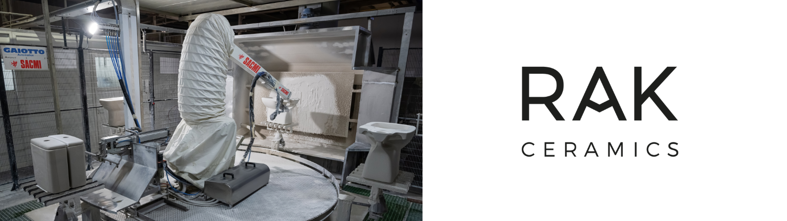 New SACMI glazing line for RAK Ceramics 