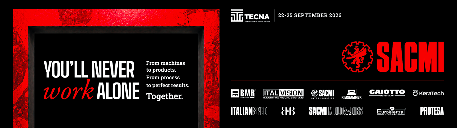 TECNA 2026: where materials, vision and technology come together