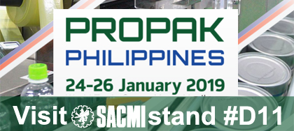 Manila, SACMI to play key role at the first local edition of Propak Philippines