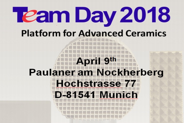 TEAM Day 2018, a first-class window on the world of advanced ceramics