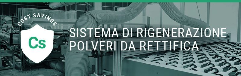 SISTEMA DI RIGENERAZIONE POLVERI
