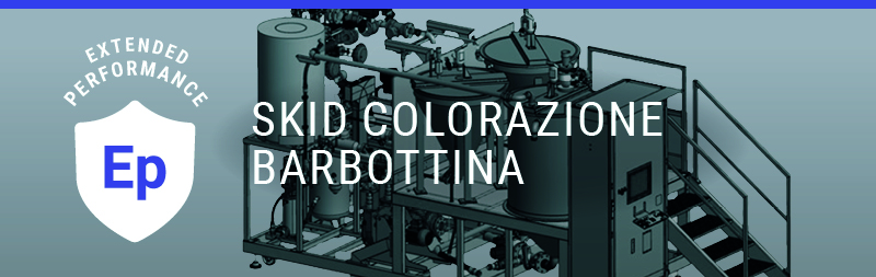 skid colorazione barbottina